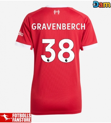 Liverpool Ryan Gravenberch #38 Hemmatröja Dam 2025-26 Kortärmad
